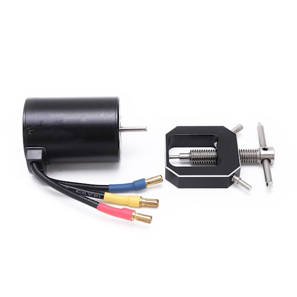3650 3500KV Borstlös Motor Växellåda Dragare Traktoruppsättning Uppgradering Vattentät för 1/10 1/8 RC Bil