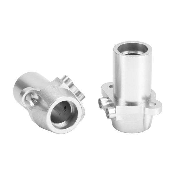 RC Metall Bakaxelhylsa Aluminiumlegering Bakaxelhylsa för Axial RBX10 1/10 RC Bil Uppgraderingsdel Silver