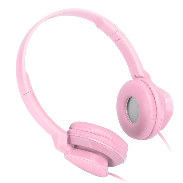 Trådløse Over-Ear Headset Stereo Lyd Hovedtelefoner med Mic Game FM Musik Øretelefoner Pink