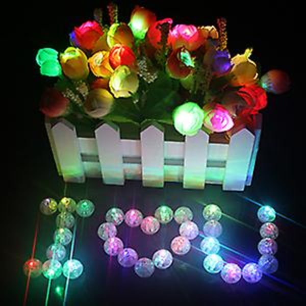 30 kpl Mini Led Valot, Paperi Lyhdyt Valot Mini Led Paperi Ilmapalloihin Tee itse mallit Juhlasisustus