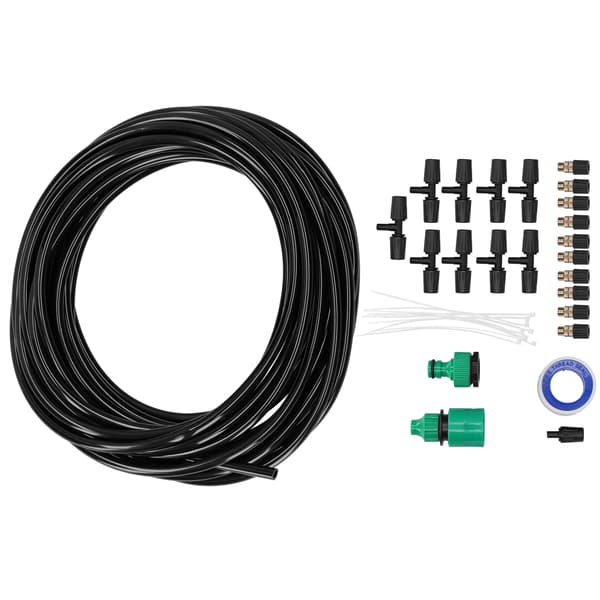 Hagesprinklersystem Vannings Atomizer Sprayer Kit 4/7 rør 10m Hagetilbehør EU