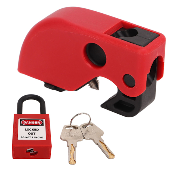 Universal kretsbrytare Lockout Set Säker Kompakt Enkel installation Circuit Breaker Lockout Device