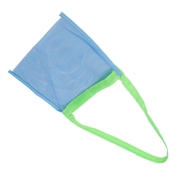 Kids Mesh Beach Bag Shell Samlar Stor kapacitet Mesh Candy Bag för att hålla sandleksaker