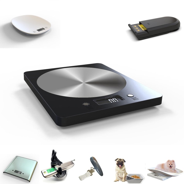 Digital köksvåg Smal design elektronisk matlagningsapparat för hem / kök Green