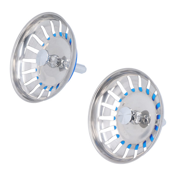 2st Home Diskbänk Sil Plug Stopper 304 Rostfritt stål AntiClogging Disk Tillbehör