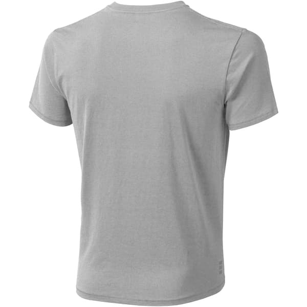 Elevate Nanaimo herr kortärmad t-shirt S - grå blandning Grey Melange S