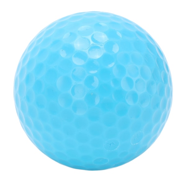 2-lagers Golf Flytande Boll Flytvattenområde Utomhussporter Golfövningsträningsbollar Ljusblå