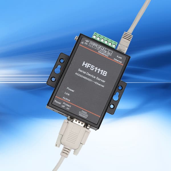 【NX】HF-5111B Seriell server 3-i-1 RJ45 RS232/RS485/RS422 til Ethernet Seriell server DTU