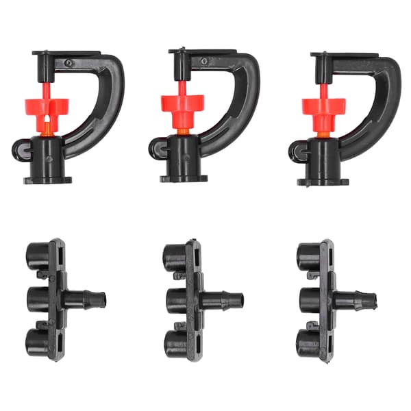 20Set G Typ Hängmunstycke Micro Sprayer Dimspridare Kompatibel med trädgårdsjordbruksväxthus