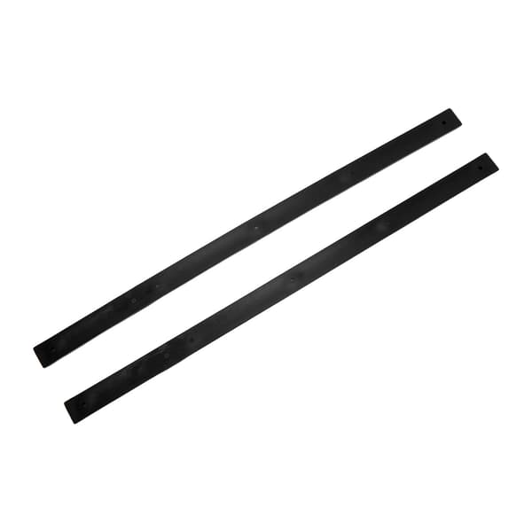 Rib Bones Rails Slitstarka Hållbara Stabila Flexibla Blank Yta Longboard Rails Ribs BonesBlack