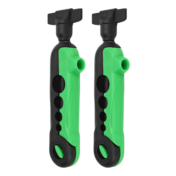 2 stk. Mini Line Spooler Bærbar Justerbar Fiskesnøre Spooler Fiskesnøre Winder Maskine Mini Spolereel Tilbehør Sort Grøn