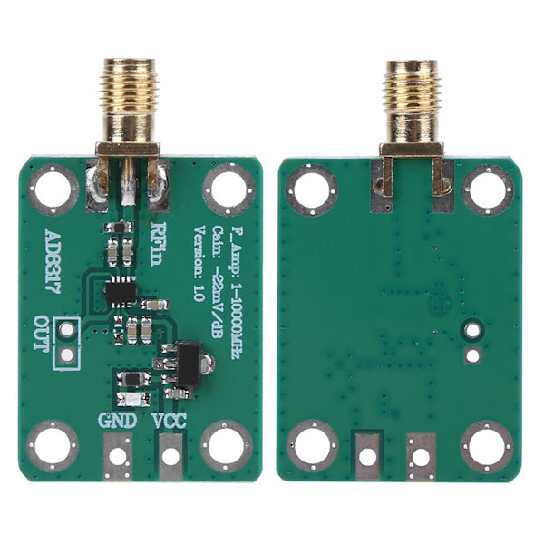 AD8317 logaritmisk detektor RF-signallogg uteffektmätare 1M-10000MHz styrenhet