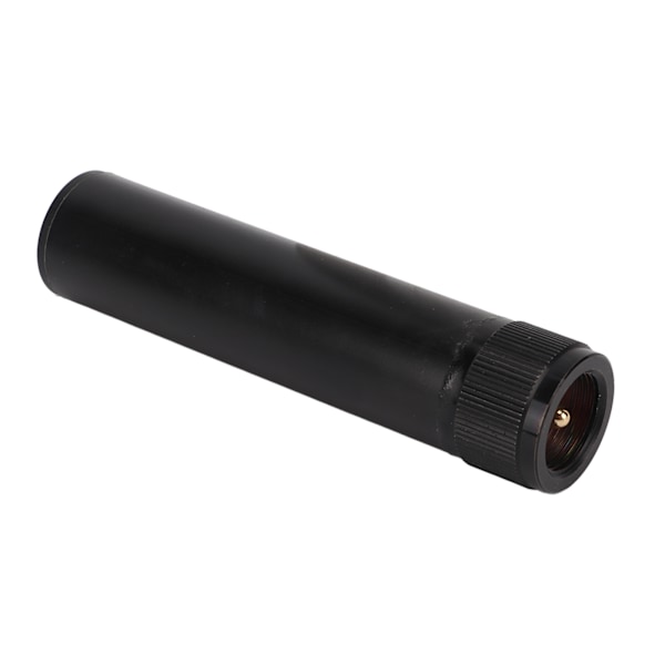Bilradioantenn Walkie Talkie 10cm Längd 60W UV Dubbelbands 136‑174Mhz 400‑470Mhz Svart Bra Döljande för Fordon