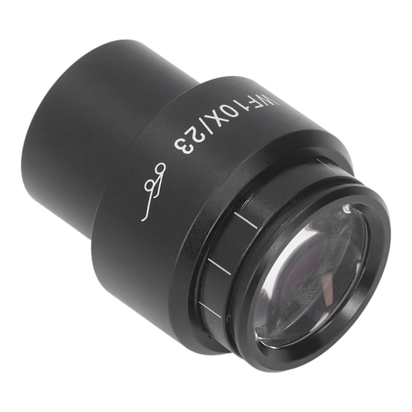 30 mm gränssnittsmikroskoplins vidvinkel WF10X/23 dioptrijusterbart okular med fodral