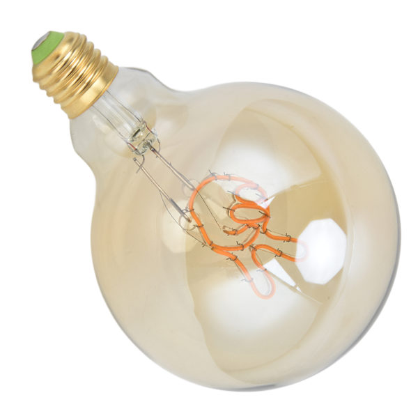 LED-lamppu Valo 4W Himmennettävä Lämmin Valo Ainutlaatuinen Retro Bulb Light E27 E26 LED-lamppu 220V