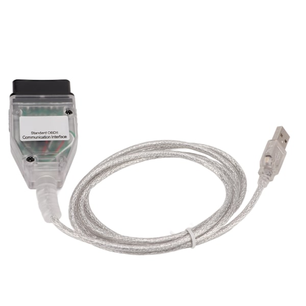 J2534 MINI VCI Kabel Plast OBD2 Diagnostiksladd för KLine ISO 9141, KWP 2000 ISO 142304