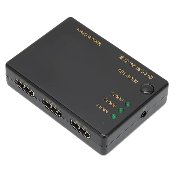 【NX】HD Multimedia Interface Switch HD Multimedia Interface 3 ind 1 ud Switch 4Kx2K med fjernbetjening
