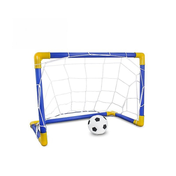 Børn Børn Fodbold Mål Post Net Bold Med Pumpe fløjte Legetøj Indendørs/udendørs Fodbold