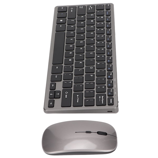 Langaton näppäimistö ja hiiri Combo 2,4 GHz Ladattava akku Säädettävä DPI Ergonomisesti langaton näppäimistö ja hiiri Combo