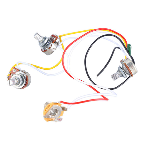 Baspotentiometer ledningsnät 500K tonvolymkontroll Instrumenttillbehör