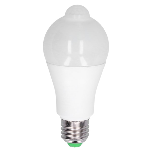 E27 18W LED Induktionslampe PIR Infrarød Bevægelsessensor Lampe til Gang Soveværelse Trappe 85‑265VPure Hvid Lys