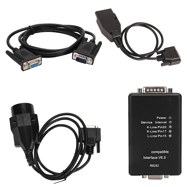 Carsoft 6.5 Diagnostisk Tool OBD2 Scanner Kodelæser Udskiftning til E30/E31/E32/E34/E36/E38/E39/E46/E52/E53