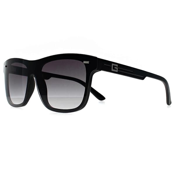 [NX]Solbriller GF0183 02B Mat Sort Grå Gradient 55 mm