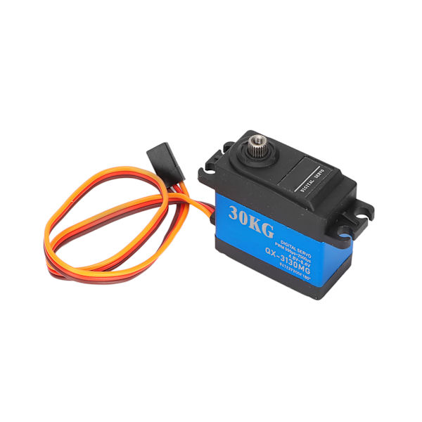 Vanntett Digital Servo Stor Dreiemoment Metallgir Servo for Flymodell Bilmodell Drone 4.8V‑8.4V