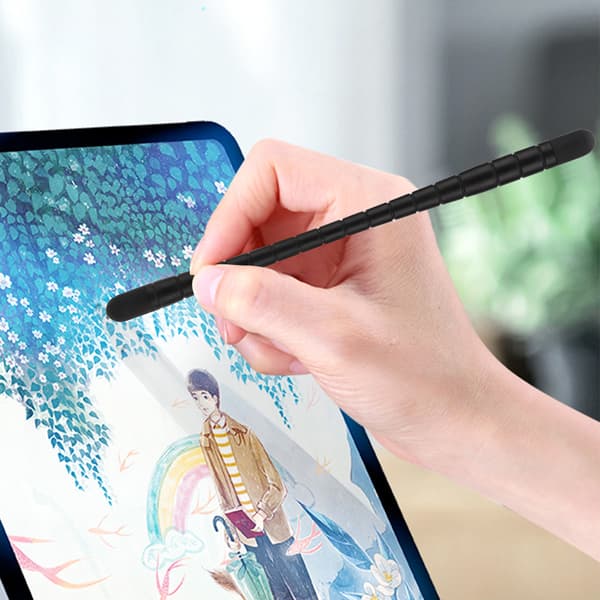 Dobbelt hoved Kapacitiv Touch Screen Pen Stylus Pen til Mobiltelefon og Tablet