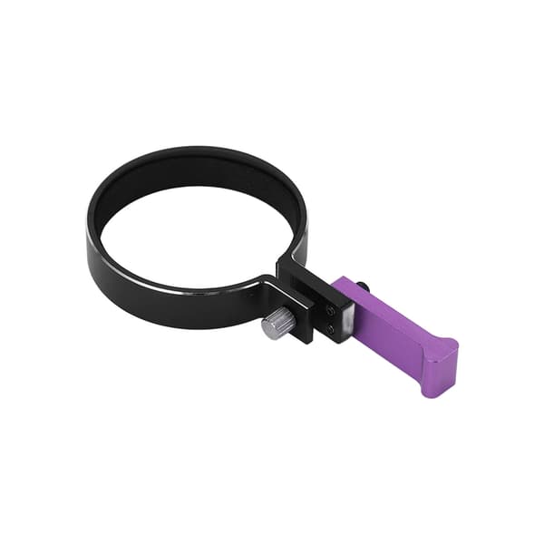 Aluminiumslegering RC-sender Ratudløser Enhåndskontroladapter Kompatibel med SCX10-serien RC Bilcontroller Lilla