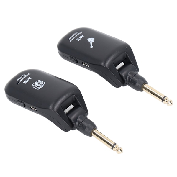 Guitar Receiver Transmitter Set Plug and Play Trådlös sändare Receiver Audio Trådlöst gitarrsystem