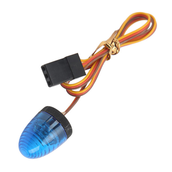 RC-Poliisivalo Pyörivä Simulaatio Ultra Kirkas RC-Auto LED Poliisivalo 13x17mm 1:10 RC Poliisi Merkki Ambulanssi Auto Sininen