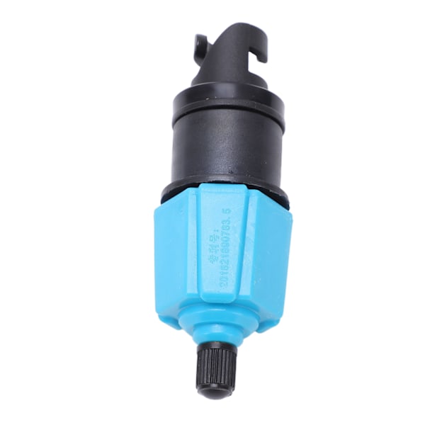 Paddle Board Luftventil Adapter Kajaksurfbräda Luftventil Omvandlare Bil Elektrisk luftpump Inflator Adapter (Anslutning 2) Blå