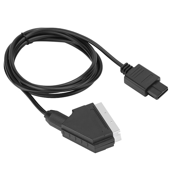3 kpl ammattimaiset 1,8 m RGB Scart-johdot pelikonsolien liittämiseen televisioon NGC/N64/SNES