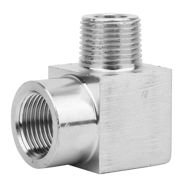 【NX】BSPP hun til han gevind albueforbindelse rørfitting adapter lynkobling til luftolie 3/8in