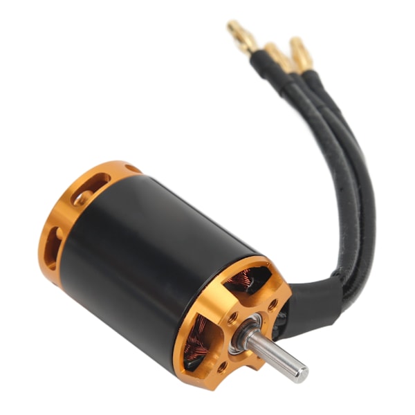 RC Båt Brushless Motor Vanntetting 22800KV 12N8P Struktur Aluminiumlegering Kobber RC Brushless Motor for RC Båt
