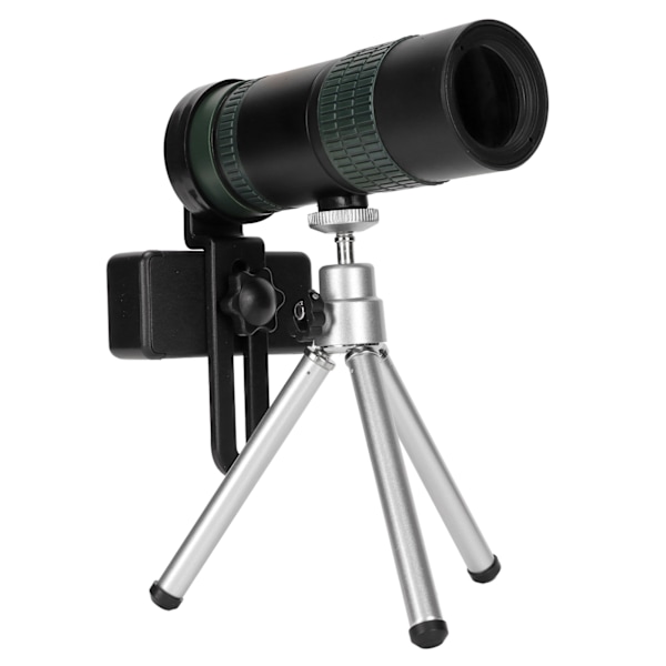 8‑24X Forstørrelse HD Monokulær Teleskop Høj Effekt Militær Teleskop med Smartphone Holder og Tripod