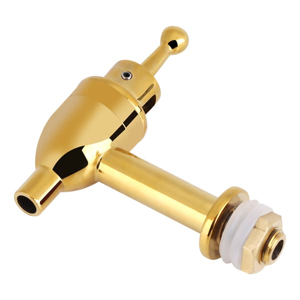 【NX】Kobberkran Kran Vinølfat Drikkedispenser Erstatningstapp Golden(1,2 cm)