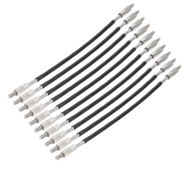 10 stk Violin Svansarm Svans Tarm Stål NonSlip Wire Tailcord udskiftningstilbehør