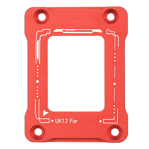 LGA1700 BCF Anti Böj Fästelement för Intel 12 13 Generation Anti Böj Fästelement Böjning Tryckplatta CPU Fast Fästelement Röd