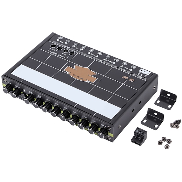 Bil 7 Bånds Audio Bas Restaurering Digital Equalizer Lydkontrol IA-10