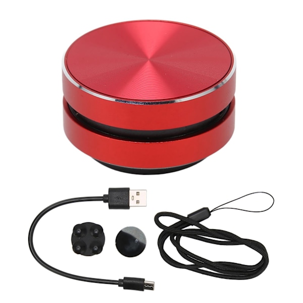 Bluetooth-luujohtohäivytin Stereokaiutin Magneettinen Kannettava Mini Langaton Kaiutin Koti Ulkoilu Punainen