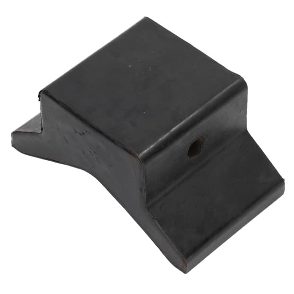 4in Universal Black Rubber Bow Stop Professional Boat V Block for Yachts Trailers Caravans