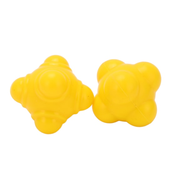 2 st Oregelbundna Boll Agility Trainer Hand-Öga Koordination Träningsboll Gummi Reflexboll