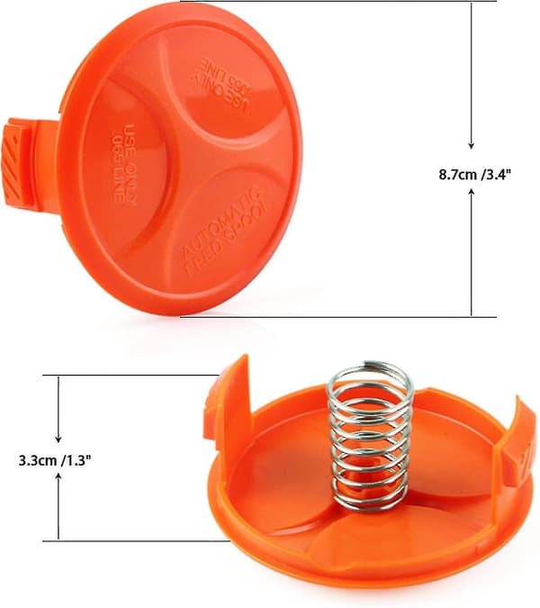 【NX】spoledeksel til Black Decker gresstrimmer ST1823, Besta525, Besta528, Besta530 - ABS