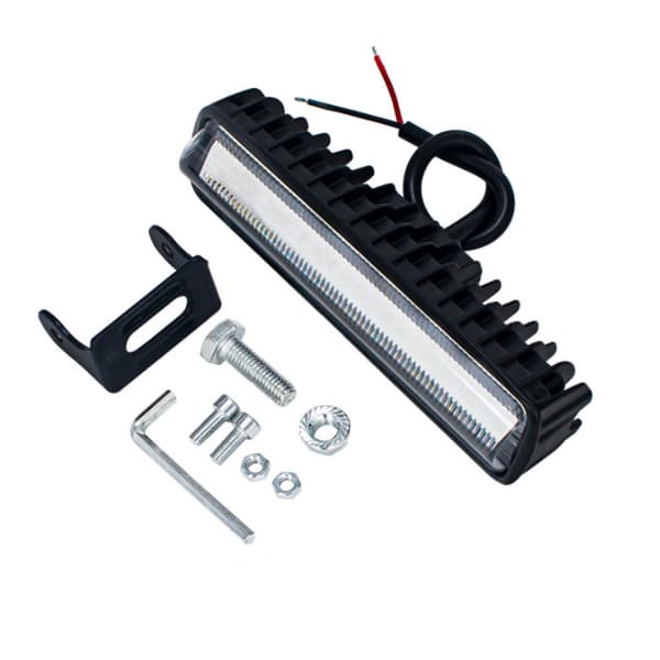 2 stk. 30W LED-sikkerhedslys til gaffeltruck - Advarselslampe - DC 12-80V - Rød