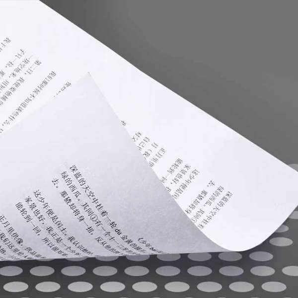 100 ark A4 printerpapir antistatisk dobbeltsidig fortykket lyst datamaskin papir for forretningskontorarbeid A4