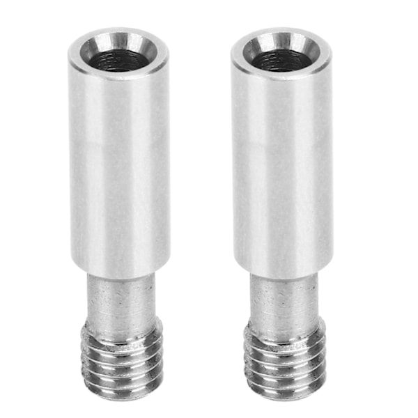 2 stk Heatbreak Tube 303 Rustfrit Stål Matarrør Hals 3D-printer Dele CNC Finish