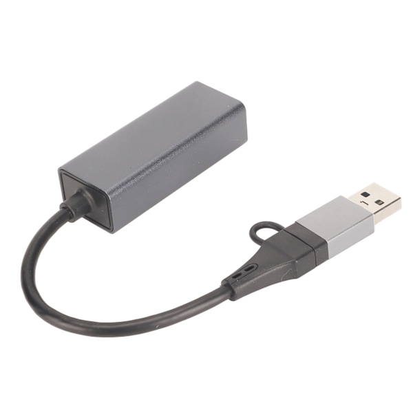 Type-C RJ45 -sovitin 10 100 1000 Mbps Itseohjautuva USB 3.0 2.0 Tukee USB C - Ethernet -sovitinta kannettavalle tietokoneelle tablet-laitteelle