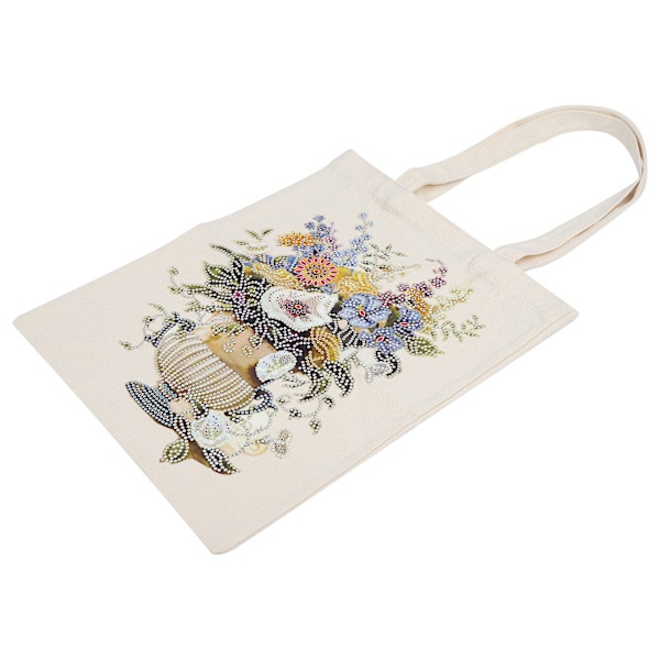 Diamond Painting Bag DIY Diamond Painting Tools Kit Handväska Shopping Bag for Home School BB006